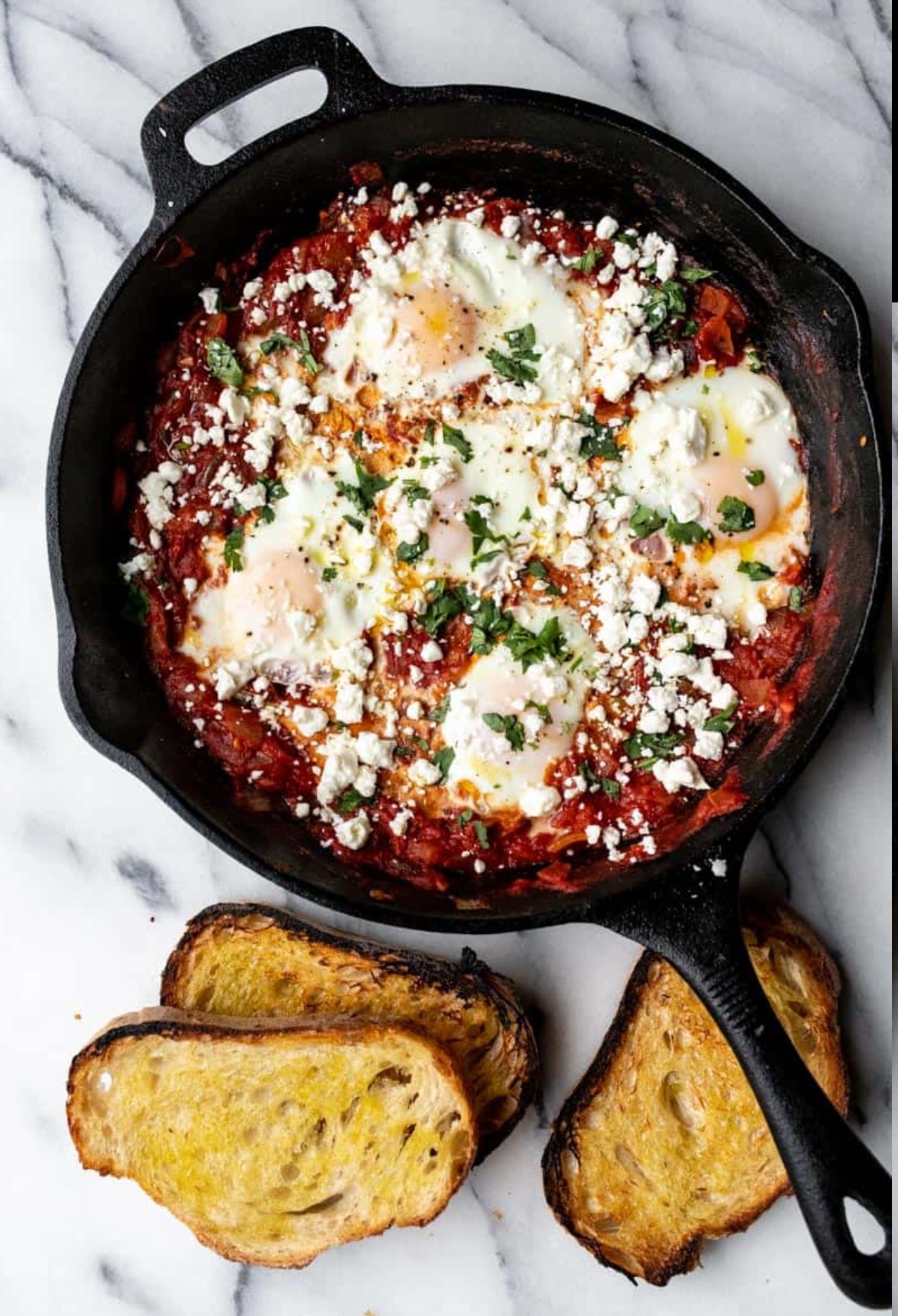 Classic Shakshuka with feta